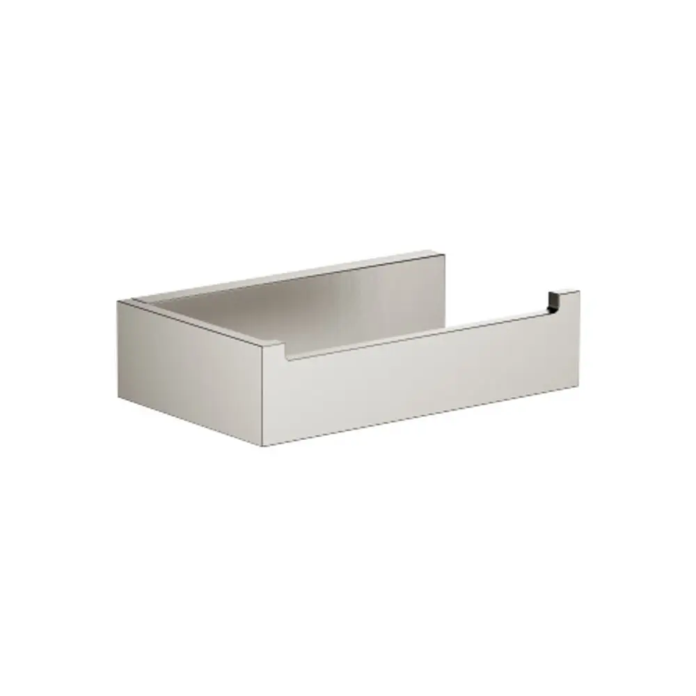 DORNBRACHT Papierrollenhalter ohne Deckel SERIENSPEZIFISCH 83500780 Platin gebürstet, 83500780-06 Galeriebild 1